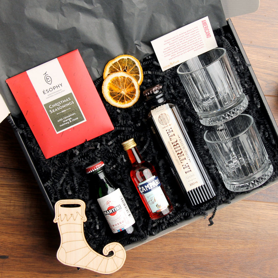 Americano Cocktail Gift Box