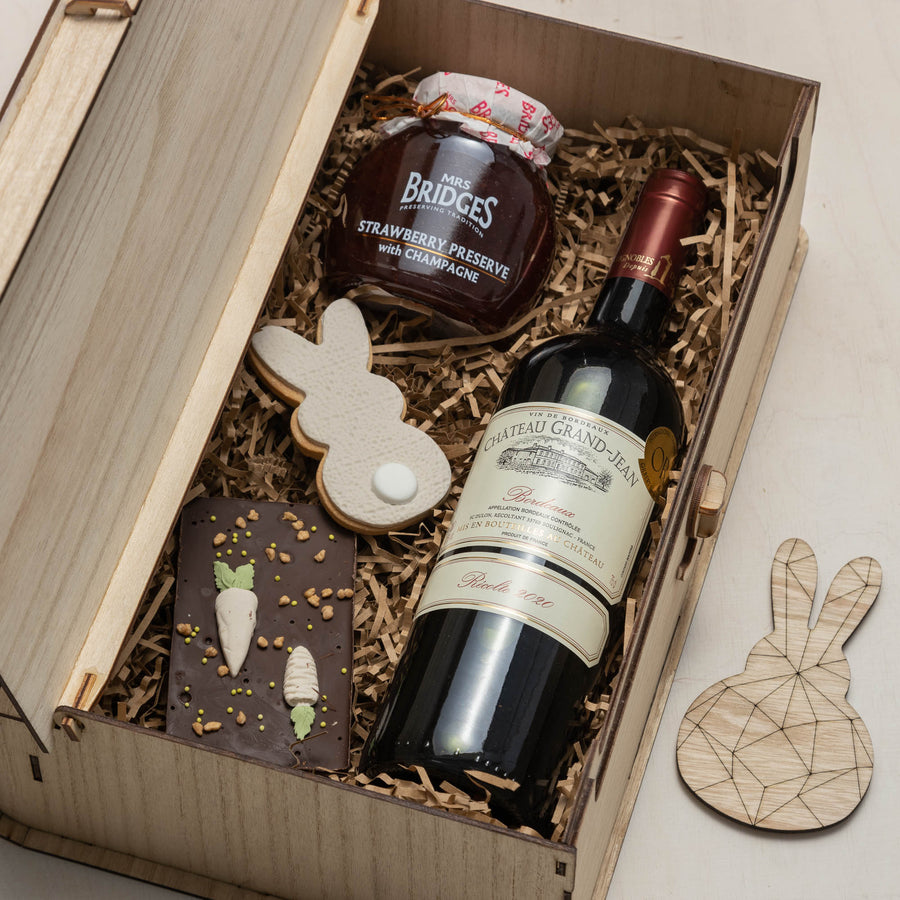 Bordeaux ◦ Easter Wooden Gift Box