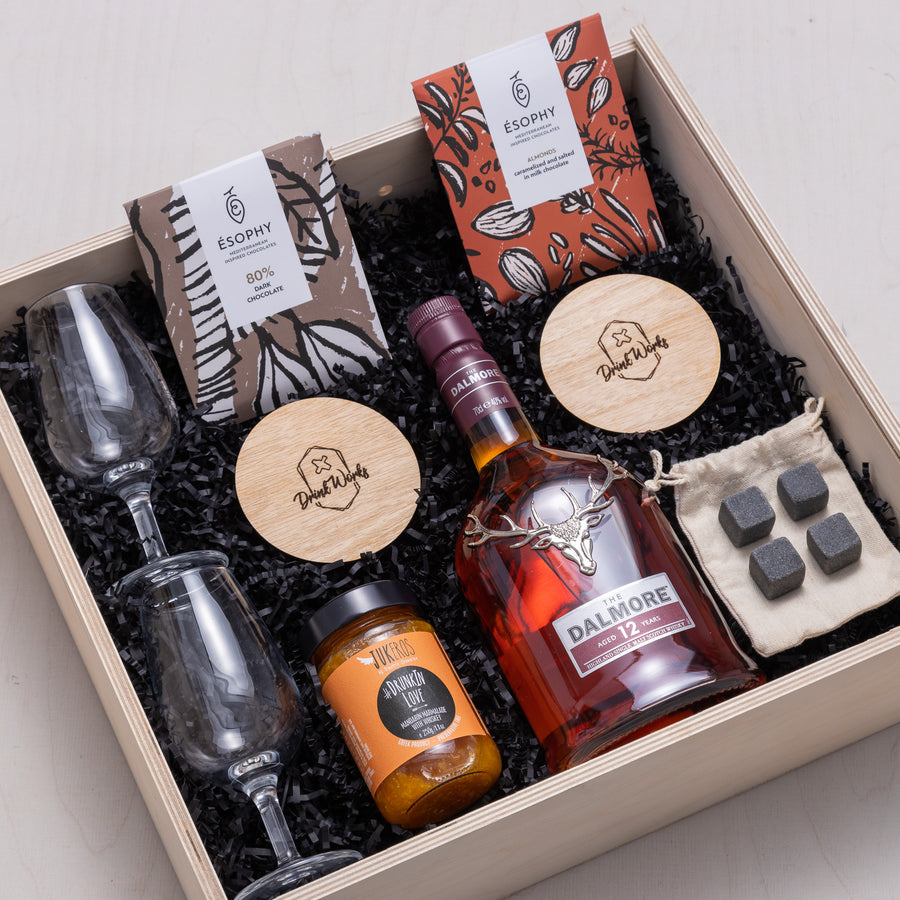Whisky Aficionados ◦ Premium Wooden Gift Box